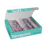 Miękkie tampony bez sznurka wygodne mini 50szt