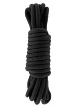 Wiązania-BONDAGE ROPE 5 METER BLACK - obrazek 3