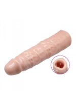 Naturalna cielista nakładka przedłużająca penisa - obrazek 4