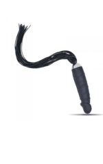 Korek analny silikonowe dildo penis z pejczem sex - obrazek 4