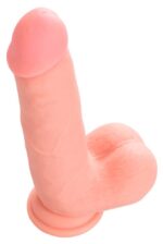 Duże grube dildo jak żywy penis na przyssawce 20cm - obrazek 9
