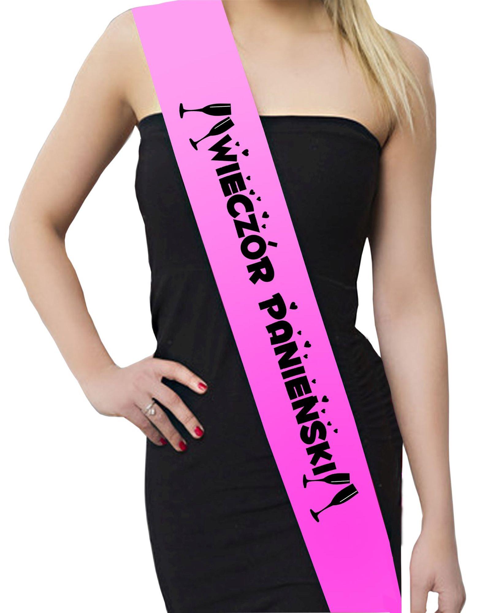 130720256873ff50355ae.jpeg Wieczór panieński szarfa na imprezę przyjęcie - obrazek 1