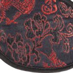 Zdobiony haftem zestaw akcesoriów do bdsm bondage