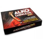 Alko chińczyk 2 gry alkoholowe imprezowe kieliszki