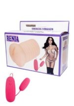 Wibrująca cipka z cyberskóry masturbator 12trybów - obrazek 3