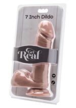 Penis jak realny naturalny sex dildo jądra 18cm - obrazek 4