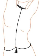 Łańcuszek z perełkami na szyję talie ozdobny sex - obrazek 4