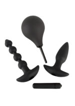 Zestaw analny wibrator korek koraliki gruszka sex - obrazek 4