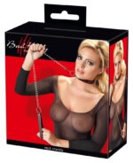 Smycz metalowa z obrożą kobieca bondage bdsm sex - obrazek 9