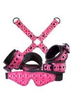 Zestaw-SINFUL BONDAGE KIT PINK - obrazek 3