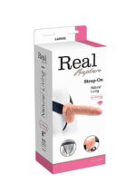 Puste dildo proteza penisa wibrująca na paskach