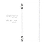 Stymulator-Japanese Clover Clamps With Chain - obrazek 10