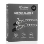 Duże szerokie klamy zaciski na sutki bdsm bondage