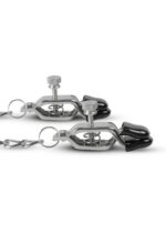 Duże szerokie klamy zaciski na sutki bdsm bondage - obrazek 6