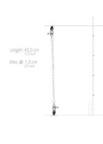 Duże szerokie klamy zaciski na sutki bdsm bondage - obrazek 7