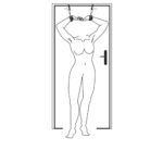 Kajdanki-Over the Door Wrist Cuffs - obrazek 10