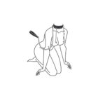 Wiązania-Leather Collar With Nipple Chains - obrazek 10