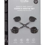 Zestaw kajdanki opaski krępowanie bondage sex bdsm