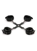Zestaw kajdanki opaski krępowanie bondage sex bdsm - obrazek 4