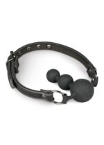 Knebel kulkowy do dławienia sonda do ust bdsm sex - obrazek 3