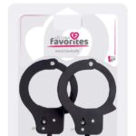 Kajdanki-BONDX METAL CUFFS - BLACK