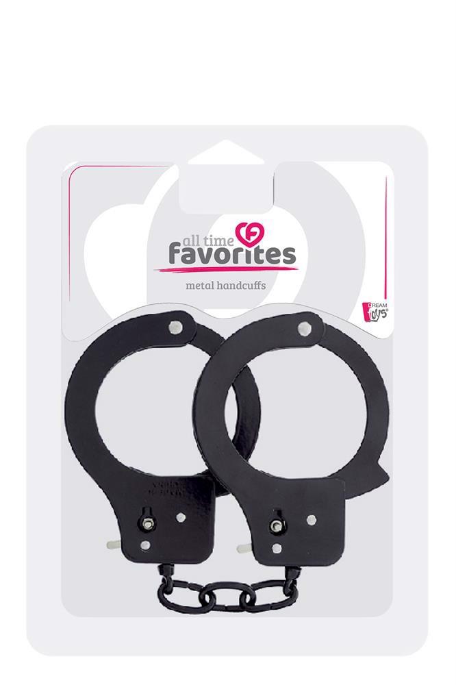 140720256874cd0c9d2c8.jpeg Kajdanki-BONDX METAL CUFFS - BLACK - obrazek 1