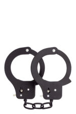 Kajdanki-BONDX METAL CUFFS - BLACK - obrazek 3