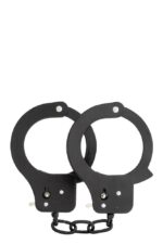 Kajdanki-BONDX METAL CUFFS - BLACK - obrazek 4