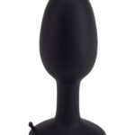 Obciążony korek analny przyssawka wibrujący duży