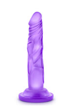 Dildo-naturally yours 5inch mini cock purple - obrazek 3
