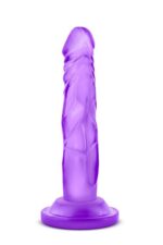 Dildo-naturally yours 5inch mini cock purple - obrazek 7