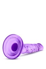 Dildo-naturally yours 5inch mini cock purple - obrazek 8