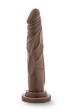 Dildo-dr. skin realistic cock 7.5 chocolate - obrazek 5