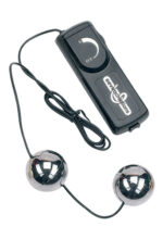 Wibrujące podwójne kulki erotyczne ćwiczenia kegla - obrazek 3