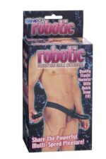 Proteza-ROBOTIC MALE STRAP-ON BLACK