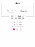 Czerwony otwarty sex półbiustonosz obsessive s/m - obrazek 7