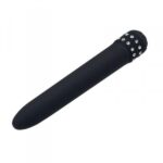 Zdobiony diamencikami kryształkami wibrator 17cm