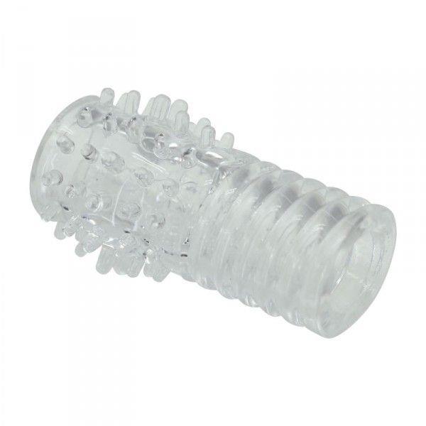 14072025687507058916a.jpeg Pogrubiająca penisa nakładka stymulujące wypustki - obrazek 1