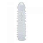 Miękka nakładka na penisa pobudzająca stymulująca - obrazek 3