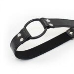 Knebel-Easy Belt Ring Gag (nero) - obrazek 3