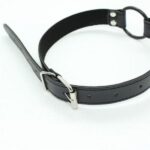 Knebel-Easy Belt Ring Gag (nero) - obrazek 4