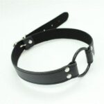 Knebel-Easy Belt Ring Gag (nero) - obrazek 5