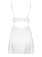 Biała koszulka stringi sex komplet obsessive l/xl - obrazek 5