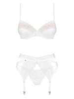 Komplet biustonosz stringi pas sex obsessive l/xl - obrazek 4