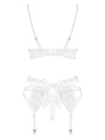 Komplet biustonosz stringi pas sex obsessive l/xl - obrazek 5