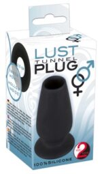 Otwarty korek analny plug tunel sex zatyczka 10cm - obrazek 3