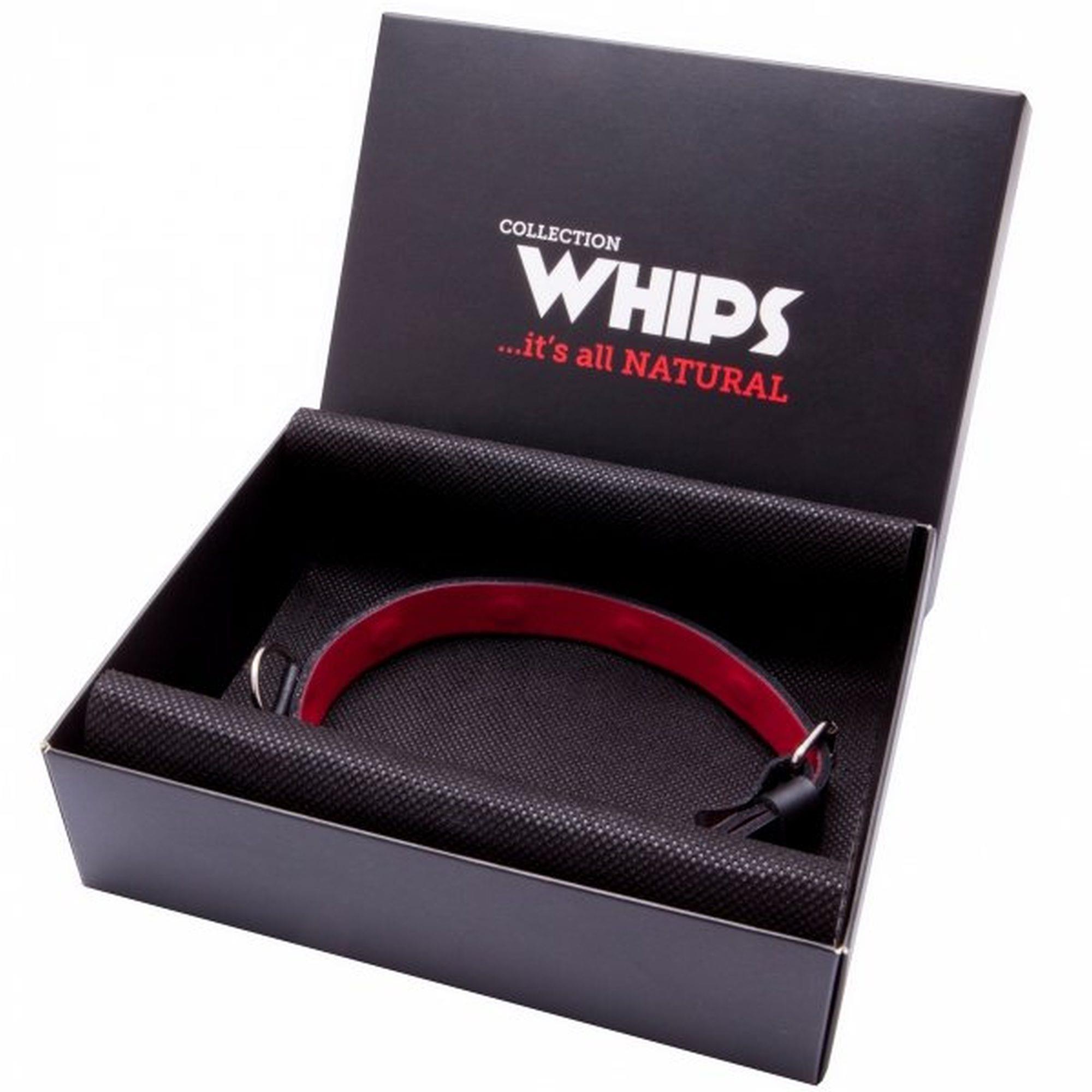 14072025687513514cd85.jpeg Obroża z naturalnej skóry wąska cienka damsk whips - obrazek 1