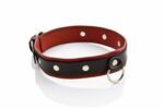 Obroża bdsm dla kobiety naturalna skóra bondage - obrazek 4