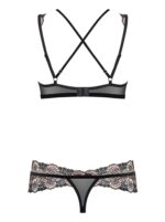 Biustonosz stringi erotyczny komplet obsessive lxl - obrazek 6