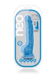 Neo 7.5inch dual density cock w. balls